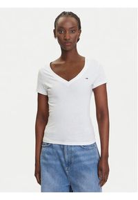 Tommy Jeans Komplet 2 t-shirtów DW0DW21367 Kolorowy Slim Fit. Materiał: bawełna. Wzór: kolorowy #5