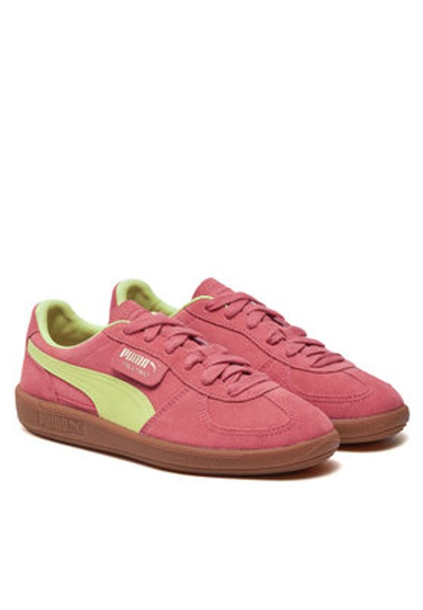 Puma Sneakersy Palermo 396463 22 Pomarańczowy. Kolor: pomarańczowy. Materiał: skóra, zamsz