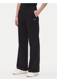 DKNY Spodnie dresowe DP5P3601 Czarny Regular Fit. Kolor: czarny. Materiał: syntetyk, bawełna