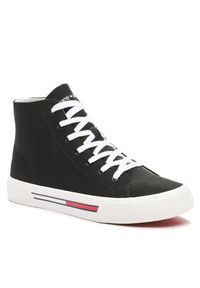 Tommy Jeans Sneakersy Mc EN0EN02087 Czarny. Kolor: czarny. Materiał: materiał #5