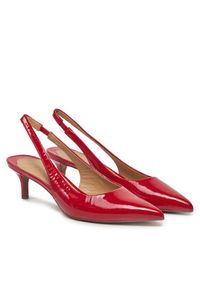 Lauren Ralph Lauren - LAUREN RALPH LAUREN Sandały Lolah II 802959210002 Czerwony. Kolor: czerwony. Materiał: lakier, skóra #6