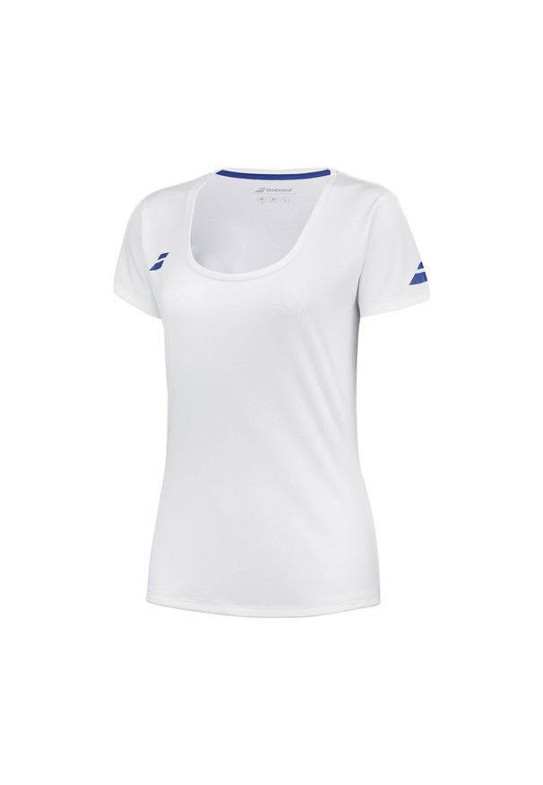 Koszulka damska Babolat Play Cap Sleeve Top. Kolor: biały. Sport: tenis