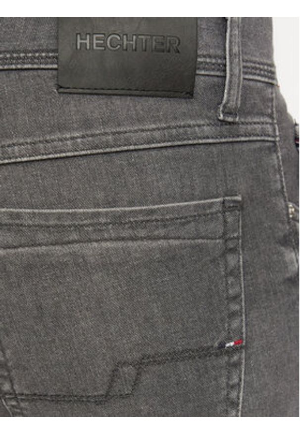 Hechter Paris Jeansy 26050 142361 Szary Regular Fit. Kolor: szary
