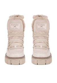 Mustang Trzewiki 1447-601 Beżowy. Kolor: beżowy. Materiał: materiał #7