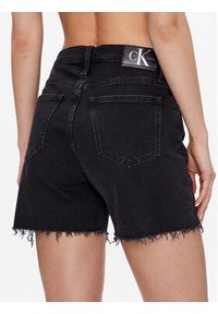 Calvin Klein Jeans Szorty jeansowe J20J220642 Czarny Regular Fit. Kolor: czarny. Materiał: jeans, bawełna