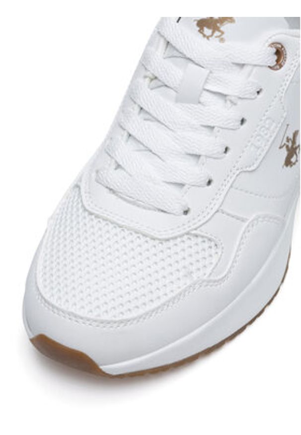Beverly Hills Polo Club Sneakersy WP-24449Z-B Biały. Kolor: biały. Materiał: syntetyk, materiał