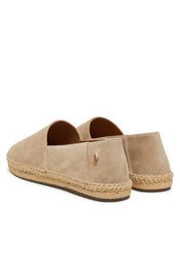 Polo Ralph Lauren Espadryle Cevio 803961282001 Beżowy. Kolor: beżowy. Materiał: zamsz, skóra