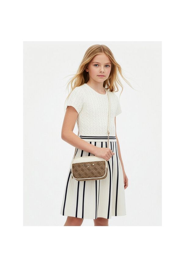 Torebka Guess. Kolor: brązowy