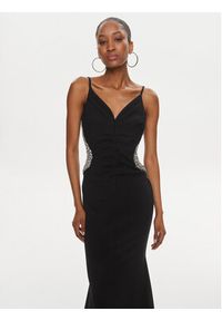 Rinascimento Sukienka wieczorowa CFC0117706003 Czarny Slim Fit. Kolor: czarny. Materiał: syntetyk. Styl: wizytowy #2