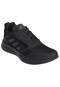 Adidas - Buty do biegania adidas Duramo Protect W GW4149 czarne. Zapięcie: sznurówki. Kolor: czarny. Materiał: materiał, syntetyk, guma. Szerokość cholewki: normalna #3