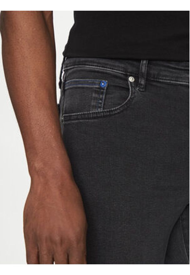 Karl Lagerfeld Jeans Jeansy A1M10096 Czarny Slim Fit. Kolor: czarny