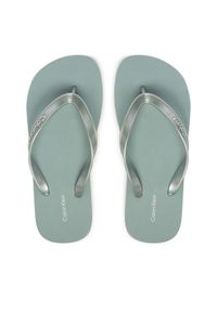 Calvin Klein Japonki Arwa HW0HW02956 Zielony. Kolor: zielony. Materiał: syntetyk #1