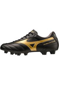Buty piłkarskie Mizuno Morelia Ii Club, Dla obu płci. Kolor: czarny, wielokolorowy, żółty. Materiał: materiał, syntetyk. Szerokość cholewki: normalna. Sport: piłka nożna