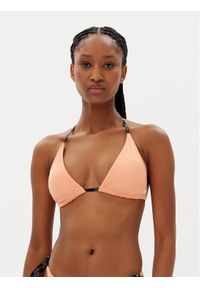 Hugo - HUGO Góra od bikini Pure 50535772 Pomarańczowy. Kolor: pomarańczowy. Materiał: syntetyk