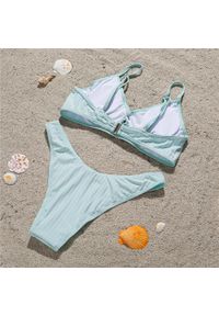 Intica - bikini push-up plażowe z regulowanymi ramiączkami Arub. Kolor: fioletowy. Materiał: tkanina #2