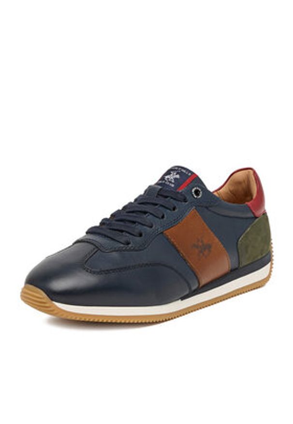 Beverly Hills Polo Club Sneakersy EO-SCOTT-10 MI08 Granatowy. Kolor: niebieski. Materiał: skóra