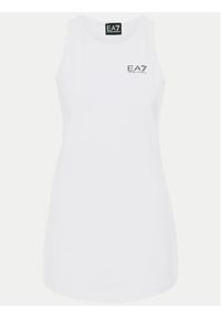 EA7 Emporio Armani Top 3HTH56 TJ29Z 1100 Biały Regular Fit. Kolor: biały. Materiał: bawełna #4