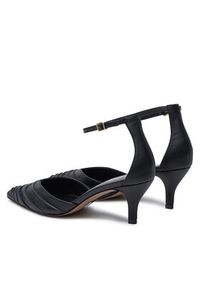 DKNY Sandały Vanda Ankle K3432119 Czarny. Kolor: czarny. Materiał: skóra #5