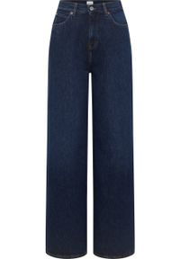 Damskie Spodnie Jeansowe Mustang Style Luise Wide Denim Blue 1015998 5000 840 #5