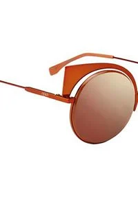 Fendi - FENDI - Pomarańczowe okulary przeciwsłoneczne. Kolor: pomarańczowy #3