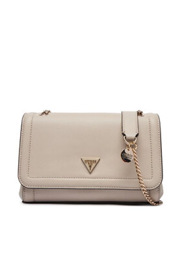 Guess Torebka Noelle II HWZG96 72210 Beżowy. Kolor: beżowy. Materiał: skórzane