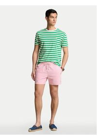 Polo Ralph Lauren Szorty kąpielowe 710910260015 Różowy Slim Fit. Kolor: różowy. Materiał: syntetyk #2