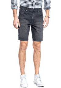 Wrangler - MĘSKIE SZORTY JEANSOWE WRANGLER 5 POCKET SHORT LIKE A CHAMP W14CHT120. Materiał: jeans #7