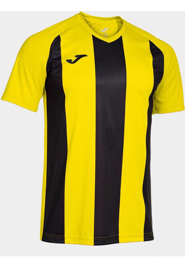 Joma Inter IV męska koszulka żółto-czarna L. Kolor: wielokolorowy, żółty, czarny. Sport: piłka nożna