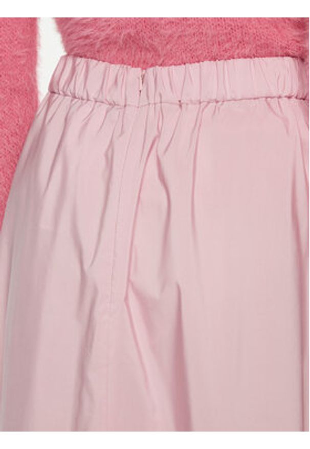 Weekend Max Mara Spódnica trapezowa Curvato 2515101011 Różowy Regular Fit. Kolor: różowy. Materiał: bawełna, syntetyk