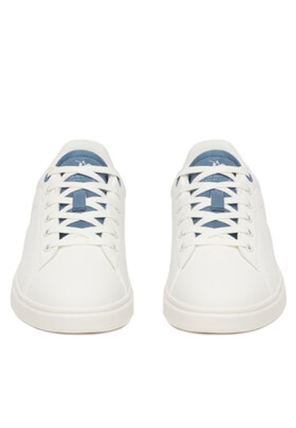 Beverly Hills Polo Club Sneakersy VSS25003W Biały. Kolor: biały. Materiał: skóra