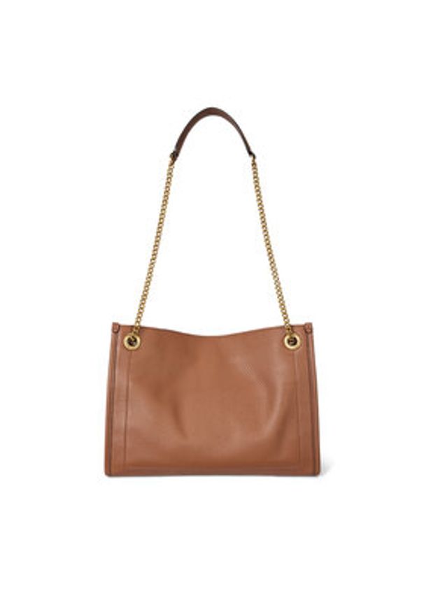 Lauren Ralph Lauren - LAUREN RALPH LAUREN Torebka Brdly Md 431980173001 Brązowy. Kolor: brązowy. Materiał: skórzane