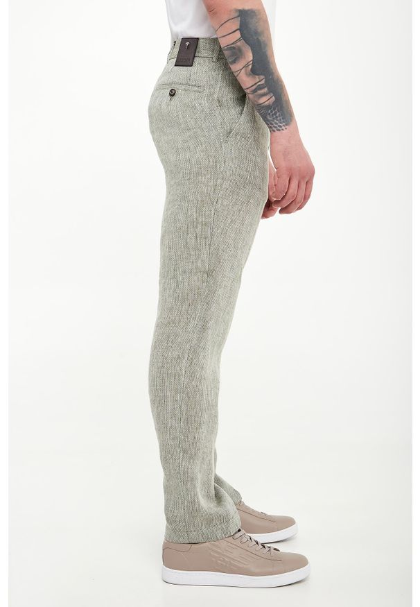 Spodnie męskie lniane Hank50 JOOP!. Materiał: len