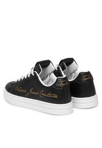 Versace Jeans Couture Sneakersy 80VA3SKL ZPB77 G89 Czarny. Kolor: czarny. Materiał: skóra #7