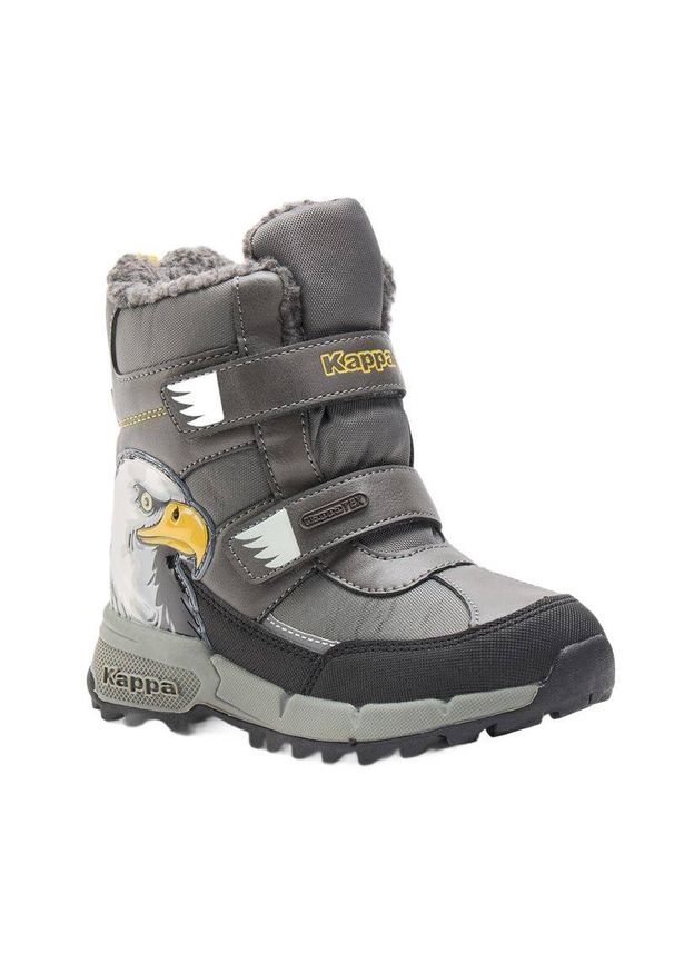 Śniegowce dziecięce Kappa Claw II Tex. Kolor: czarny. Sezon: zima