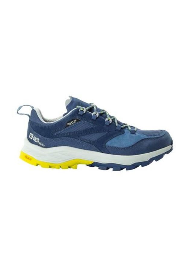 Buty trekkingowe męskie Jack Wolfskin Cyrox Texapore Low. Kolor: wielokolorowy. Materiał: syntetyk, materiał. Szerokość cholewki: normalna