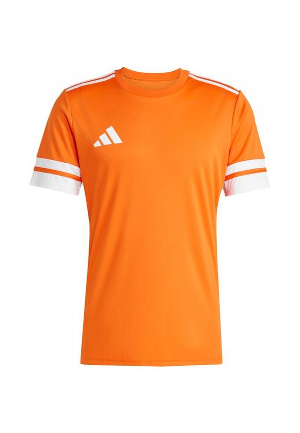 Adidas - Koszulka męska adidas Squadra 25. Kolor: pomarańczowy, biały, wielokolorowy