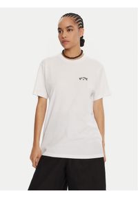 Billabong T-Shirt Arch Wave Ss C1SS65 Biały Regular Fit. Kolor: biały. Materiał: bawełna