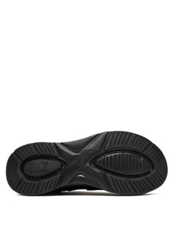 EA7 Emporio Armani Sneakersy 7X000304 AF18442 MC021 Czarny. Kolor: czarny. Materiał: materiał