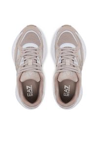 EA7 Emporio Armani Sneakersy X8X237 XK425 U499 Beżowy. Kolor: beżowy. Materiał: materiał #3