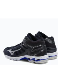 Adidasy Mizuno Wave Voltage Mid, Dla obu płci. Kolor: czarny. Materiał: syntetyk, materiał. Model: Mizuno Wave