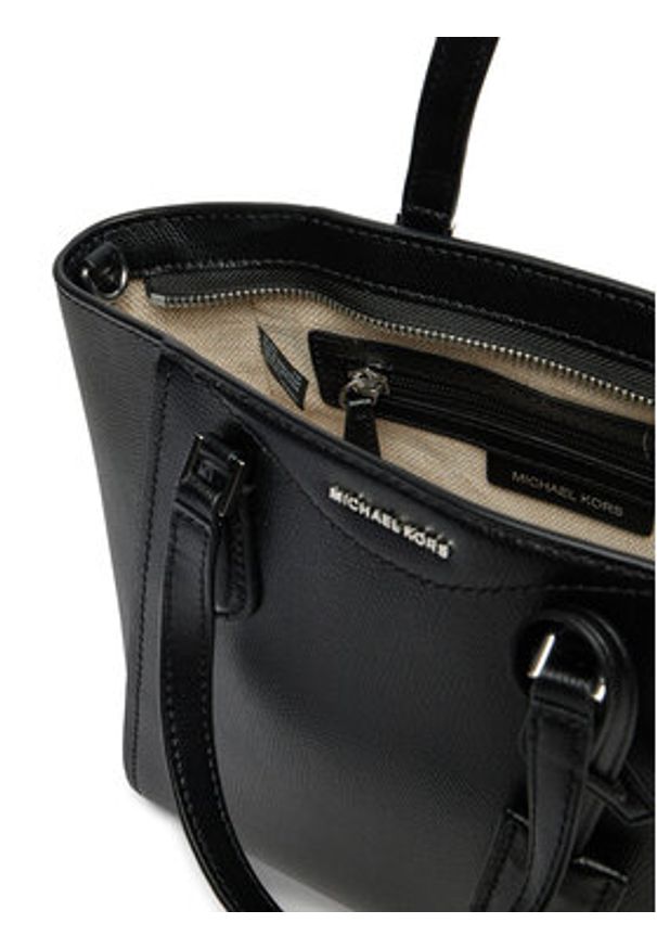 MICHAEL Michael Kors Torebka 32F4STBC1L Czarny. Kolor: czarny. Materiał: skórzane