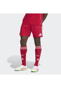 Adidas - Szorty Liverpool FC 25/26 Home. Kolor: czerwony. Sezon: lato. Sport: piłka nożna