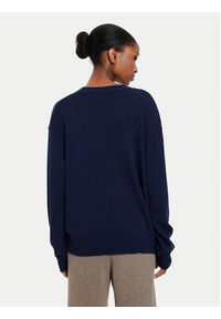 Kontatto Sweter 3M0177 Granatowy Regular Fit. Kolor: niebieski. Materiał: syntetyk #2