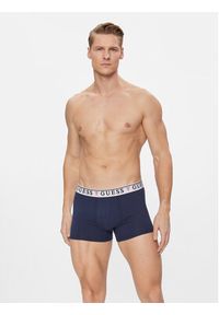 Guess Komplet 3 par bokserek Brian U97G01 KCD31 Kolorowy. Materiał: bawełna. Wzór: kolorowy