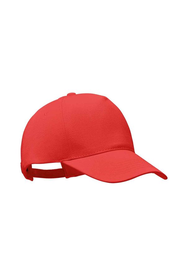 SOL'S - Seoul 5 Panel Cap. Kolor: czerwony