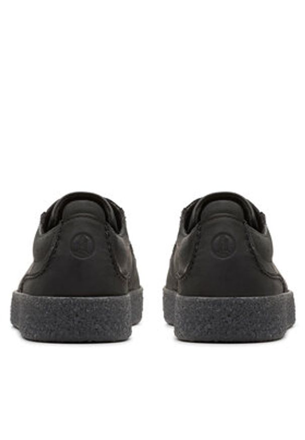 Clarks Sneakersy Streethill Lace 26179705 Czarny. Kolor: czarny. Materiał: skóra