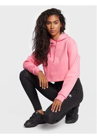Adidas - adidas Bluza adicolor Essentials HJ7853 Różowy Regular Fit. Kolor: różowy. Materiał: bawełna #4