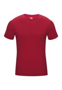 BADGER SPORT - Koszulka z krótkim rękawem Podkoszulek męski Pro Compression. Kolor: czerwony. Długość rękawa: krótki rękaw. Długość: krótkie. Sport: taniec, joga i pilates