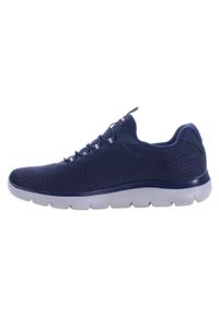 skechers - Buty Męskie Skechers Summits 52811-Nvy. Okazja: na co dzień. Zapięcie: bez zapięcia. Kolor: wielokolorowy