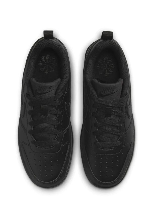 Buty do chodzenia damskie Nike Court Borough Low Recraft. Kolor: czarny. Materiał: materiał, syntetyk. Szerokość cholewki: normalna. Model: Nike Court. Sport: turystyka piesza
